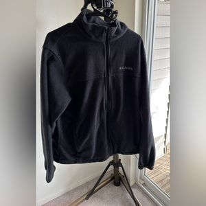 Columbia Black Fleece Zip Up